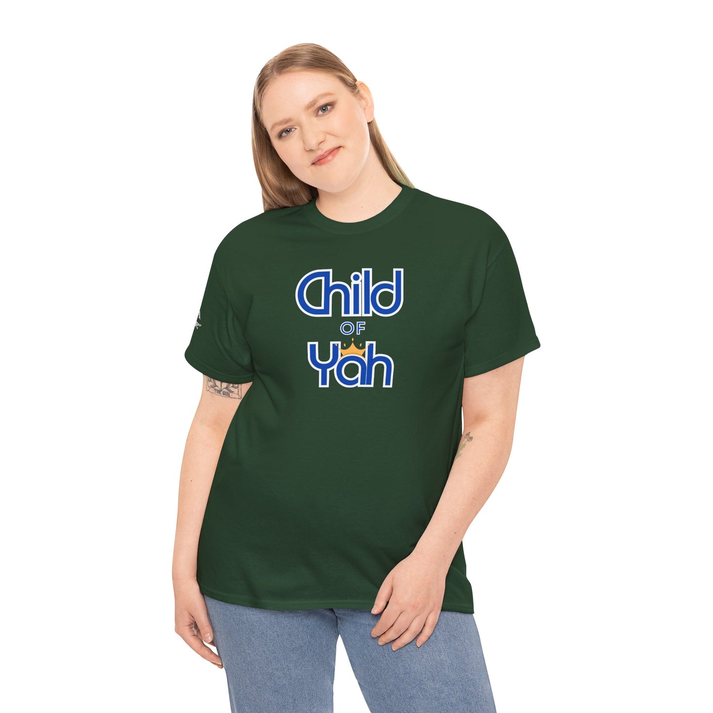 Child of Yah T-Shirt – Faith-Inspired Biblical Cotton Tee