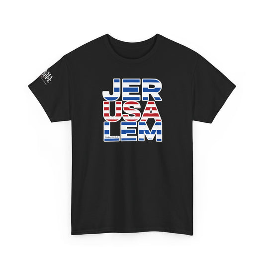 JerUSAlem Psalms 122:6-9 Unisex Tee Patriotic T-Shirt Solidarity