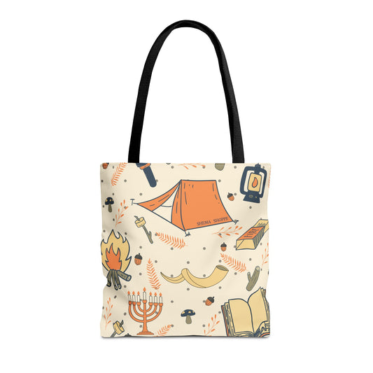 Sukkot Tents Tote Bag (AOP)