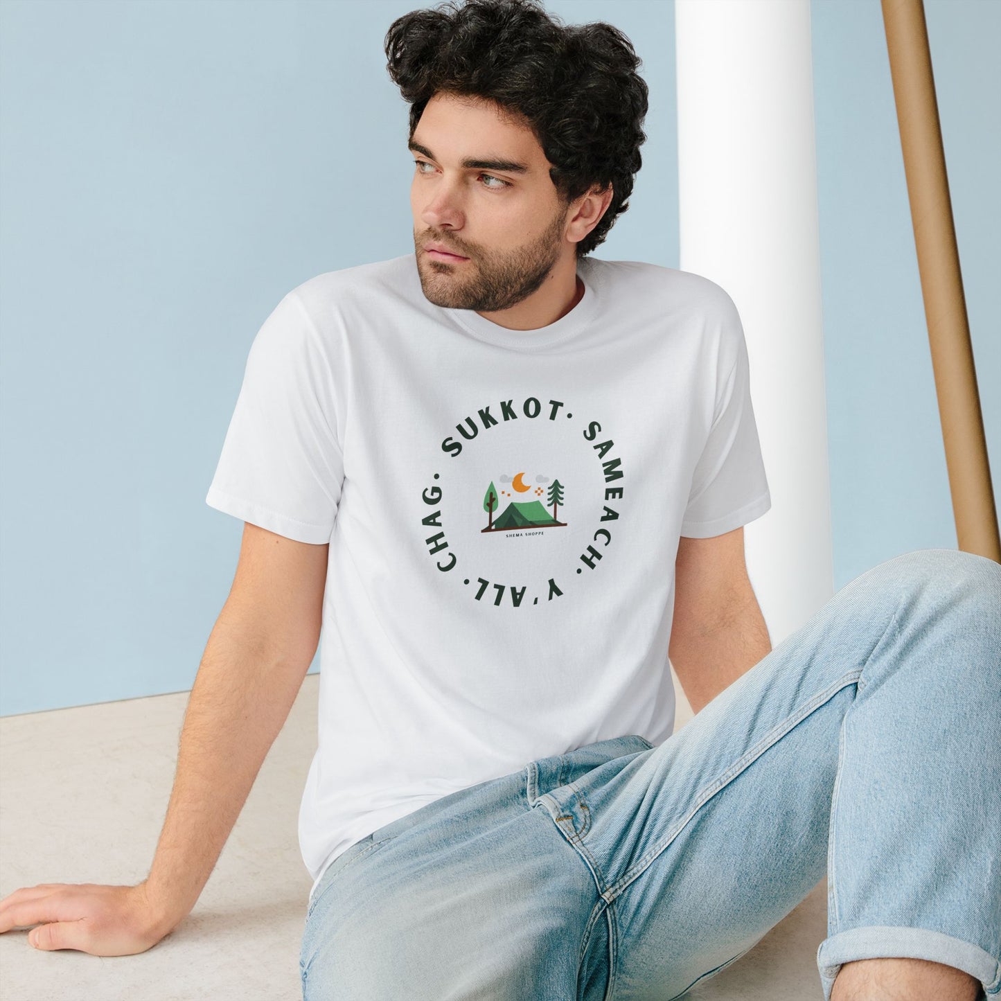 Chag Sukkot Organic Cotton T-shirt