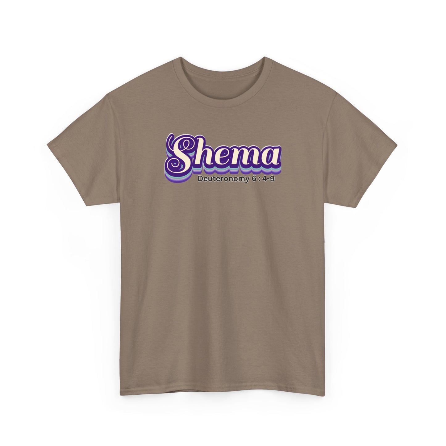 Faded Retro Shema Unisex Heavy Cotton Tee