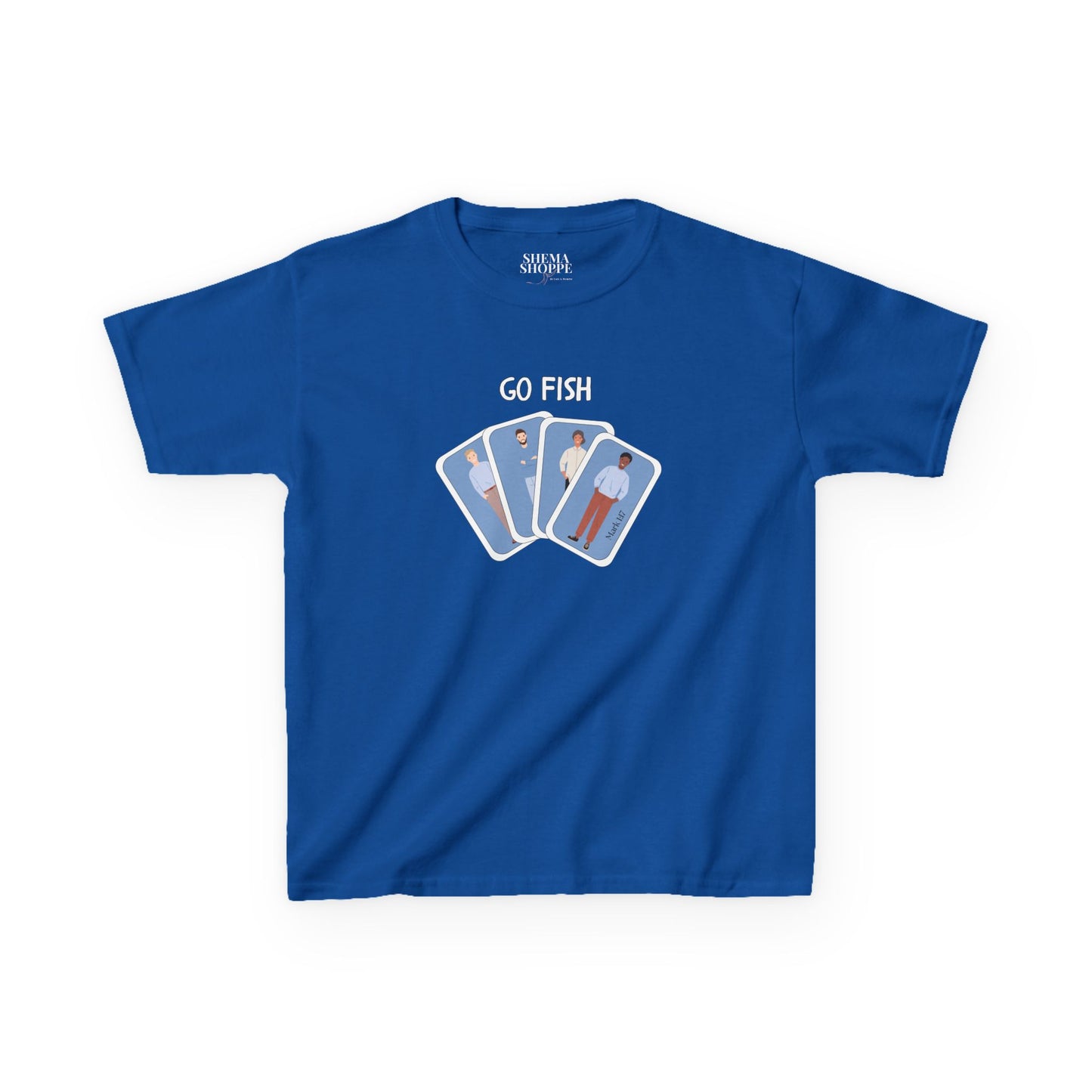Fishers of Men Go Fish Bible Verse Kid's Cotton T-shirt