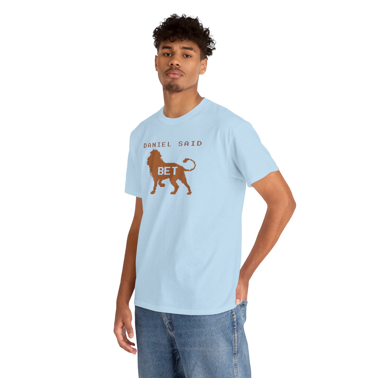 'Daniel Said Bet' Graphic Lion Tee Hebrew Hahas