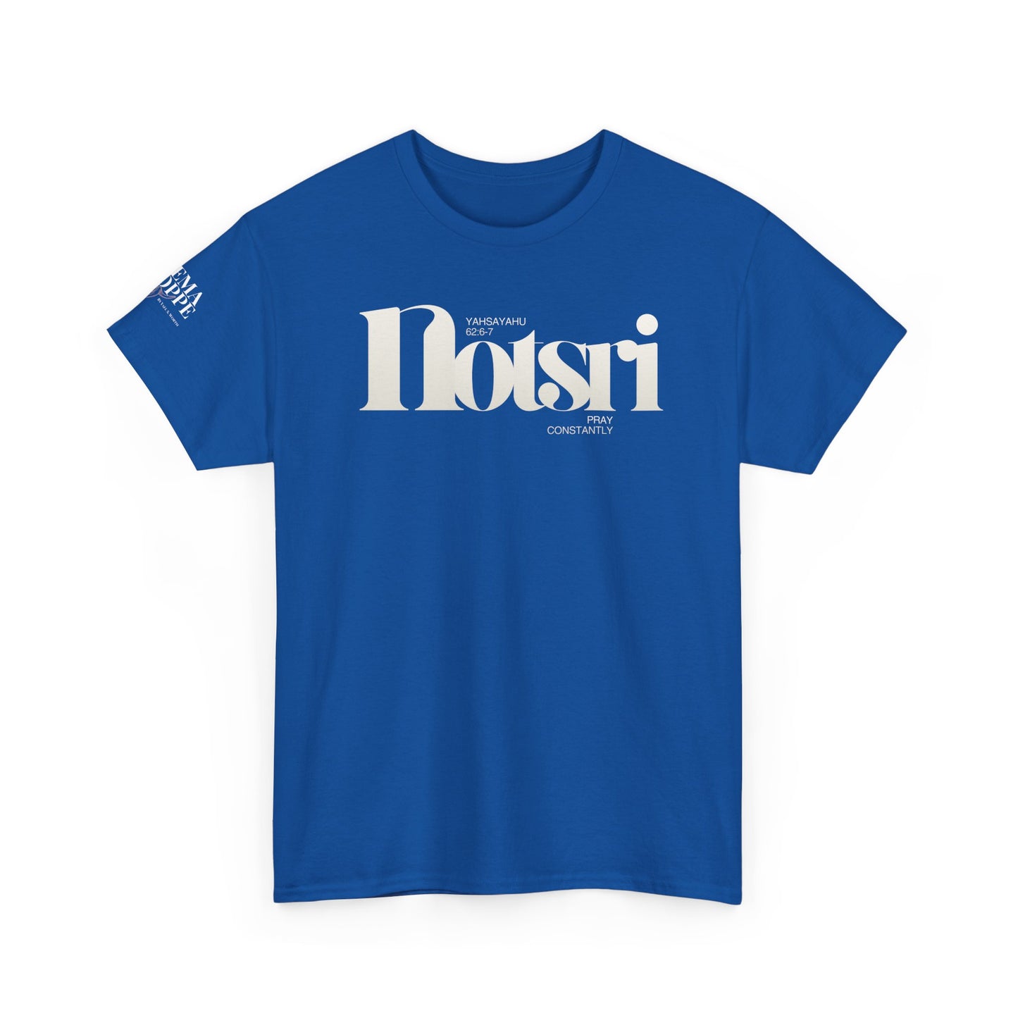 Notsri Minimalist Logo Tee Watchman Shirt