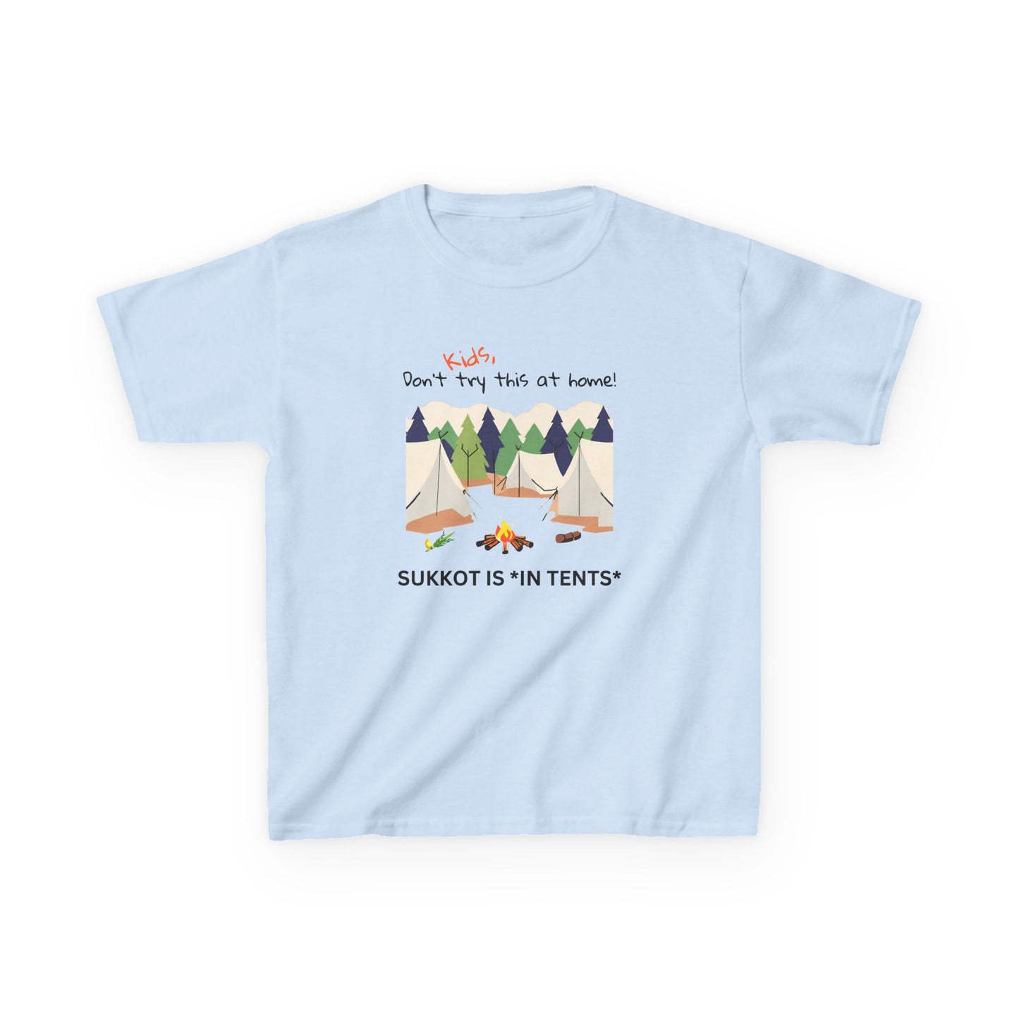 Kids Sukkot Tee (light colors)