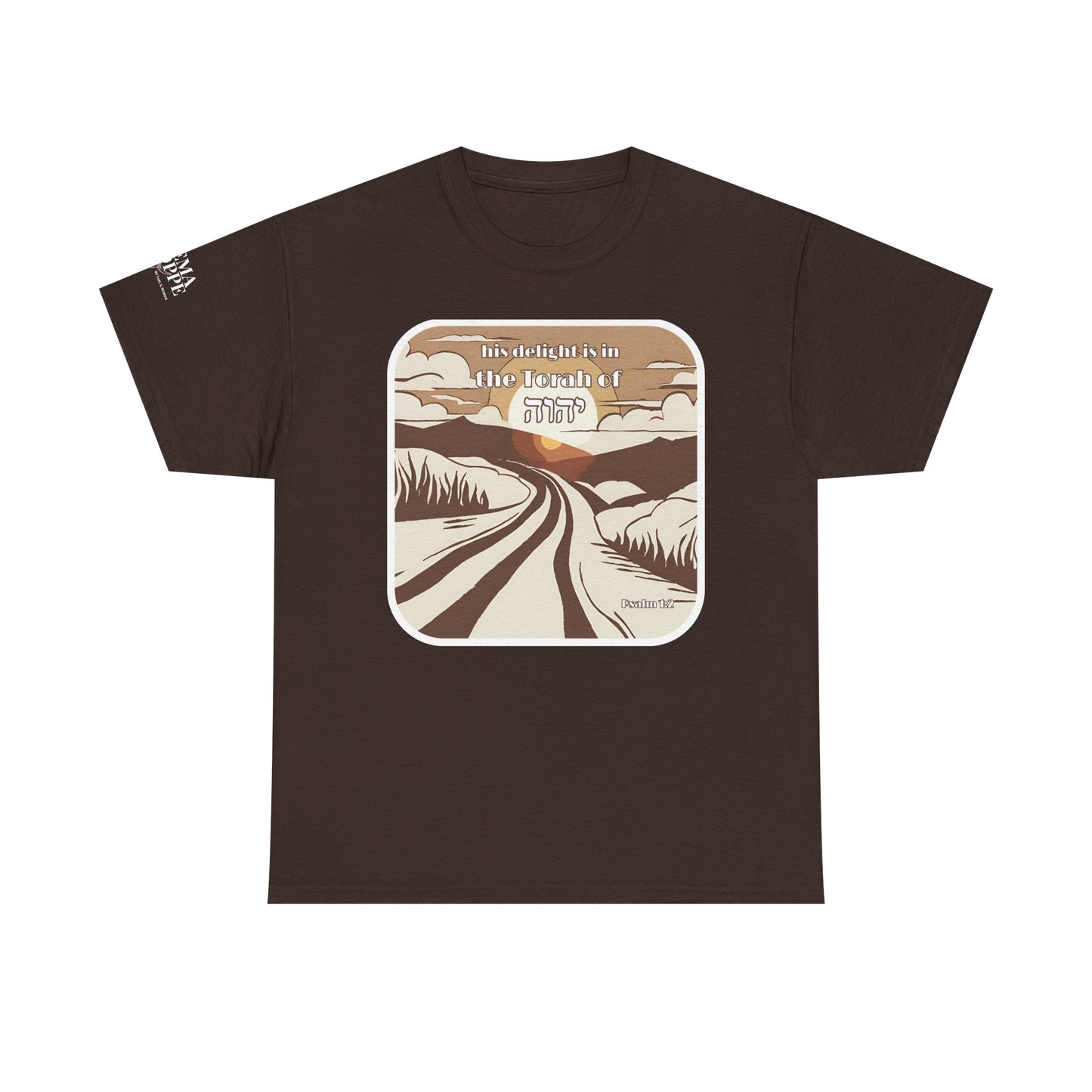 His Delight Vintage Narrow Path Shirt Psalm 1:2