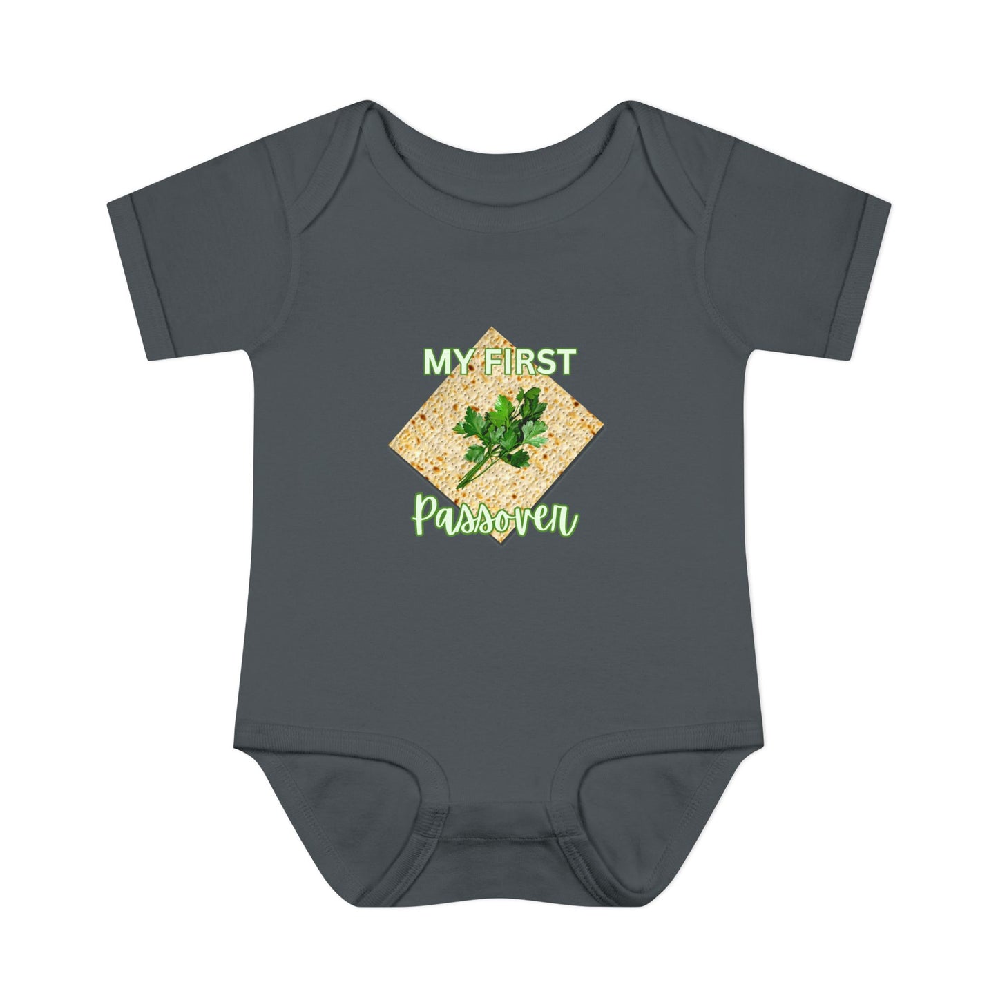 Baby Bodysuit - "My First Passover" Infant Onesie (Cute Unleavened Bread Lover Gift)