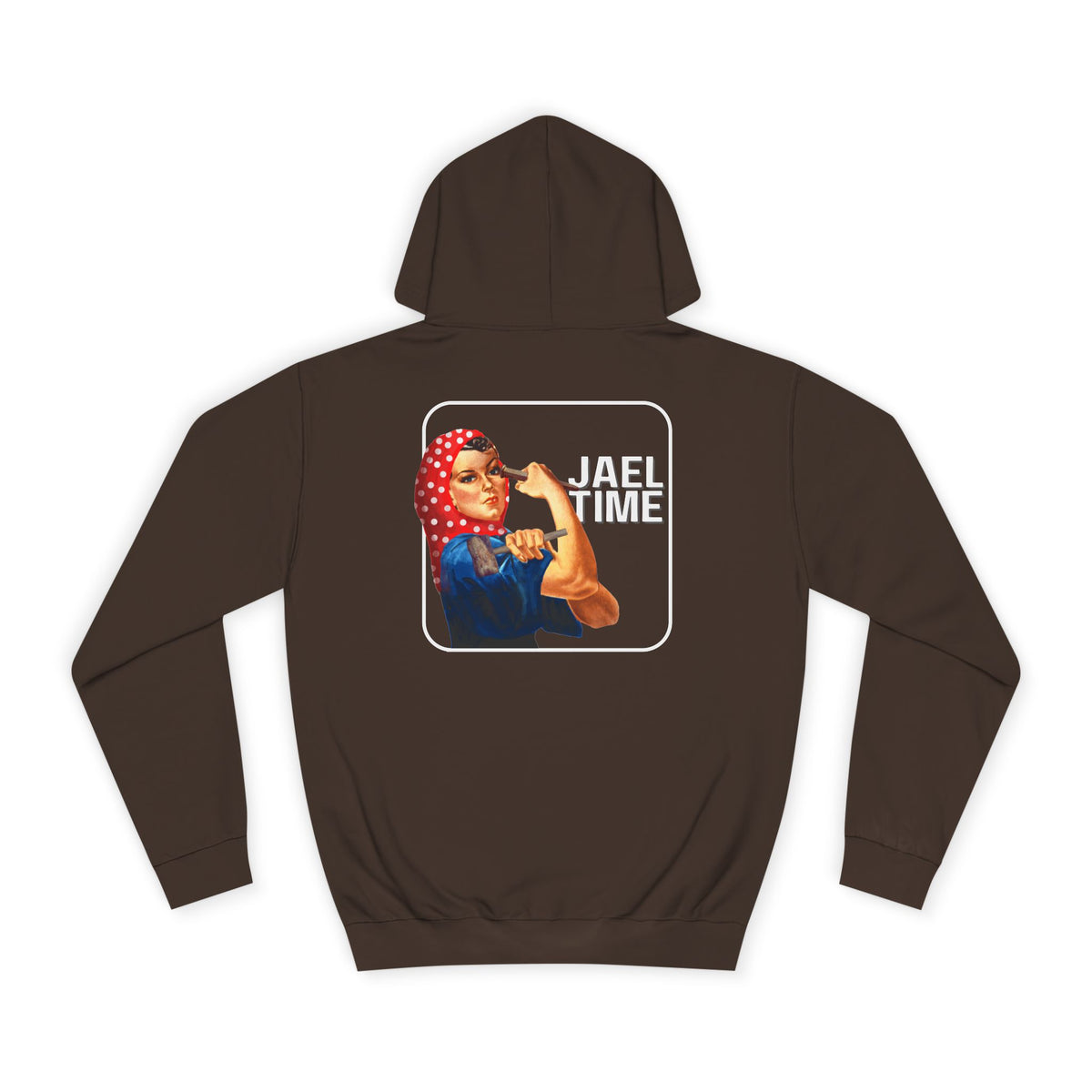 JAEL TIME Stylish Unisex College Hoodie - Perfect for Students, Cozy for Campus Life, Great for Gifts, Casual Wear, and Chill Days