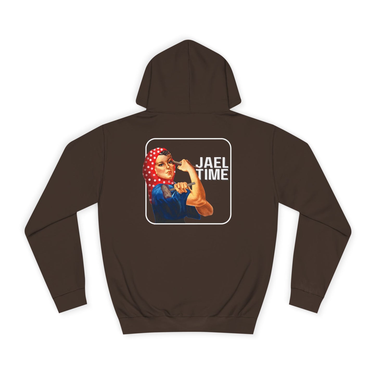 JAEL TIME Stylish Unisex College Hoodie - Perfect for Students, Cozy for Campus Life, Great for Gifts, Casual Wear, and Chill Days
