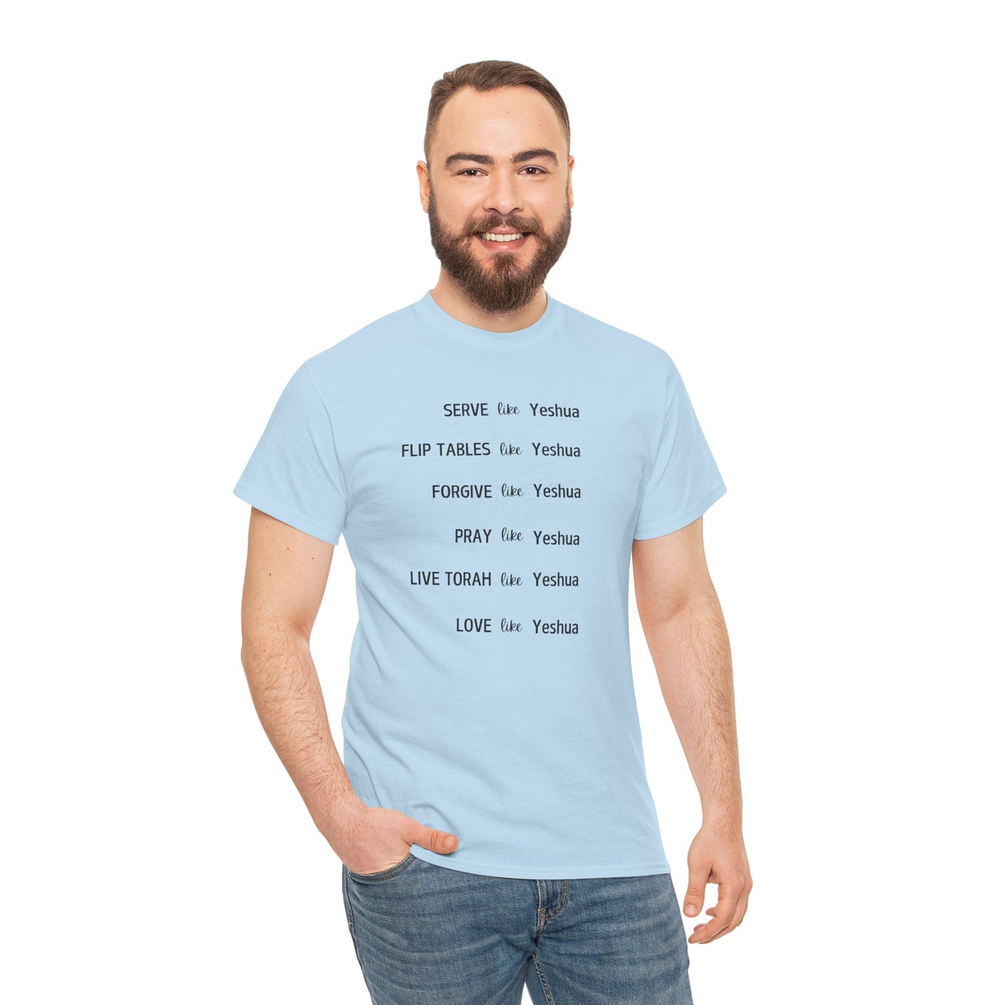 Inspired by Yeshua - Unisex Heavy Cotton Tee