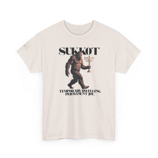 Sukkot Bigfoot Menorah Legendary Joy Shirt