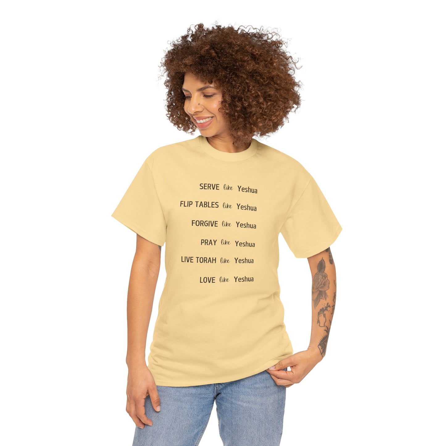 Inspired by Yeshua - Unisex Heavy Cotton Tee
