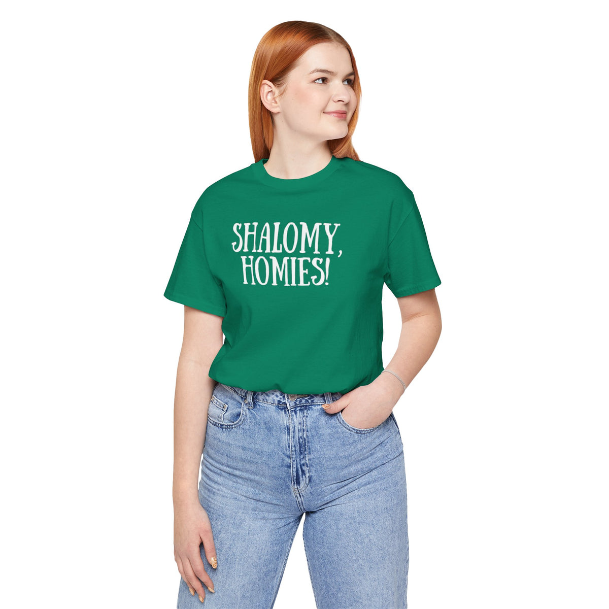 Shalomy Homies Tee - Funny Torah Obervant Greeting T-Shirt (Canada)