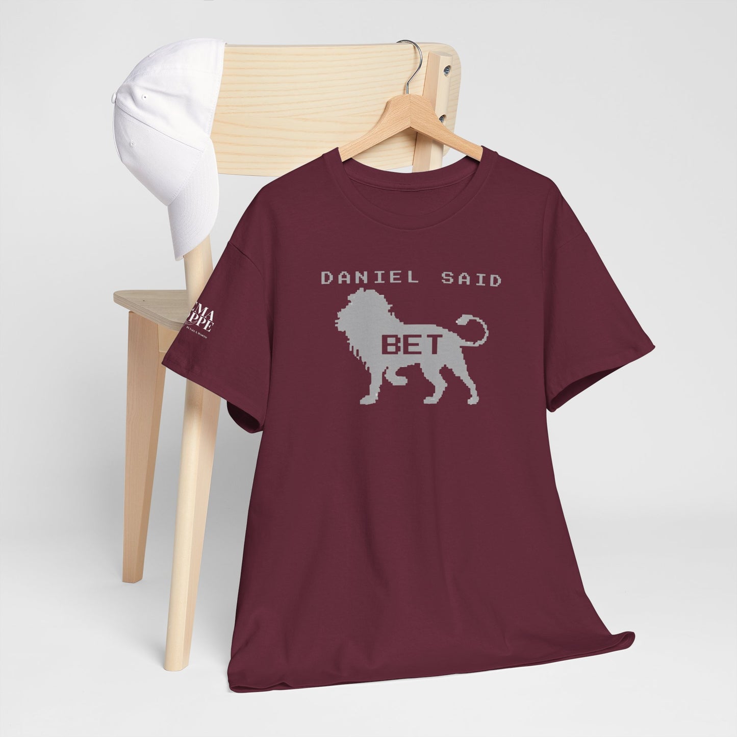 'Daniel Said Bet' Graphic Lion Tee Hebrew Hahas