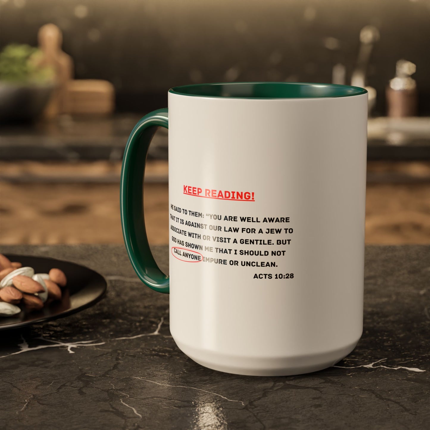 Straight Outta Context Mug, 11oz or 15oz Color Pop
