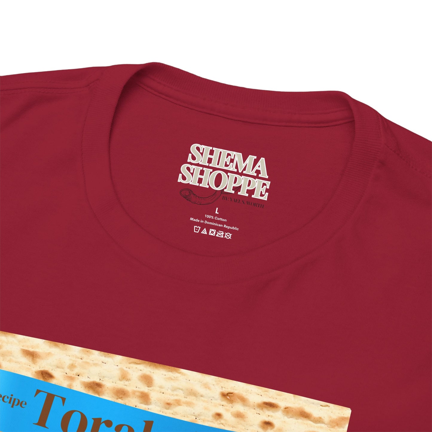 Passover Matzo Unisex Tee - Moshe's Recipe Torahtillas Cotton Funny Shirt