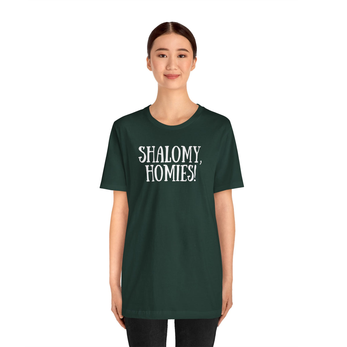 Shalomy Homies Tee - Funny Torah Obervant Greeting T-Shirt (Canada)