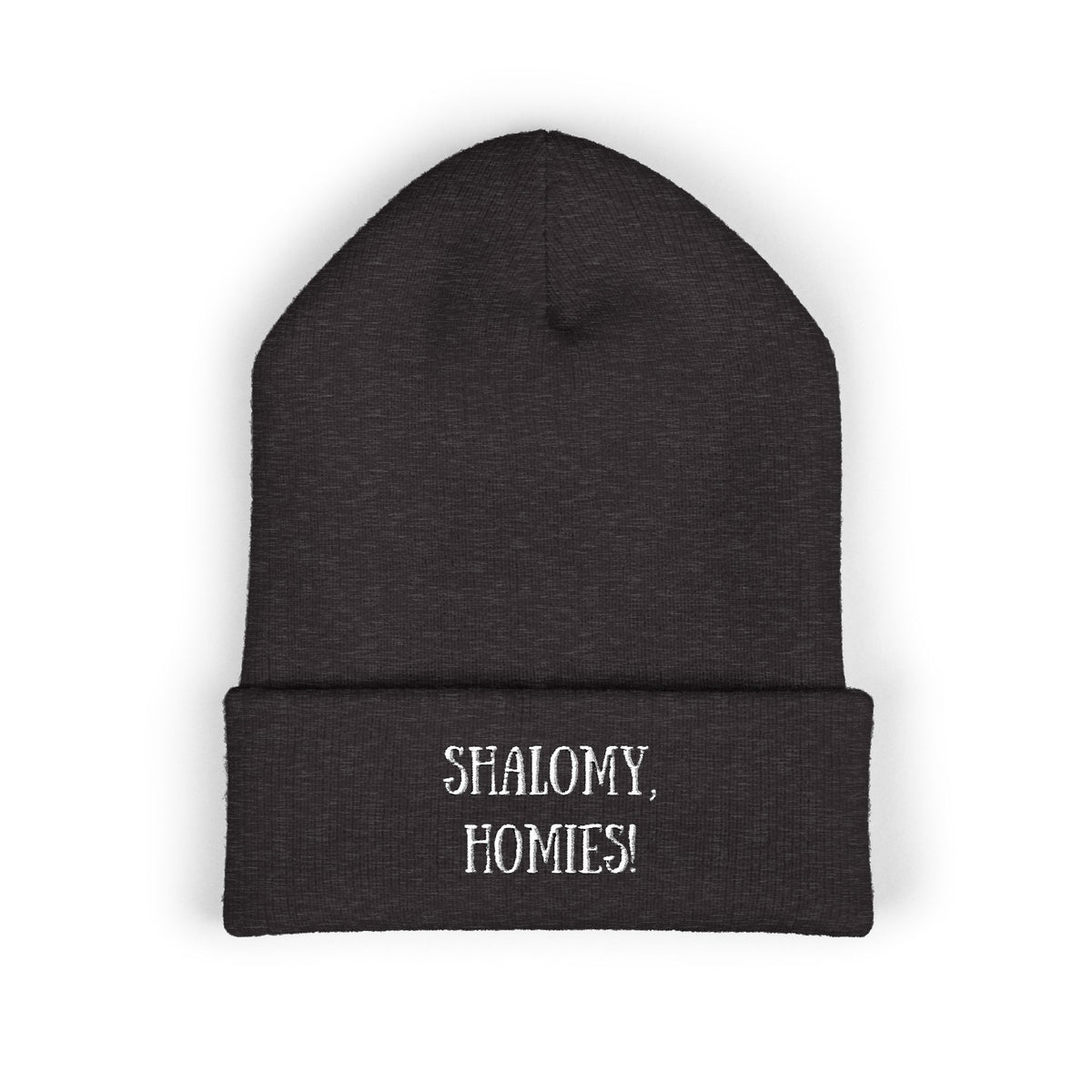 Shalomy, Homies! (Canadian Shipping) Embroidered Cuffed Beanie