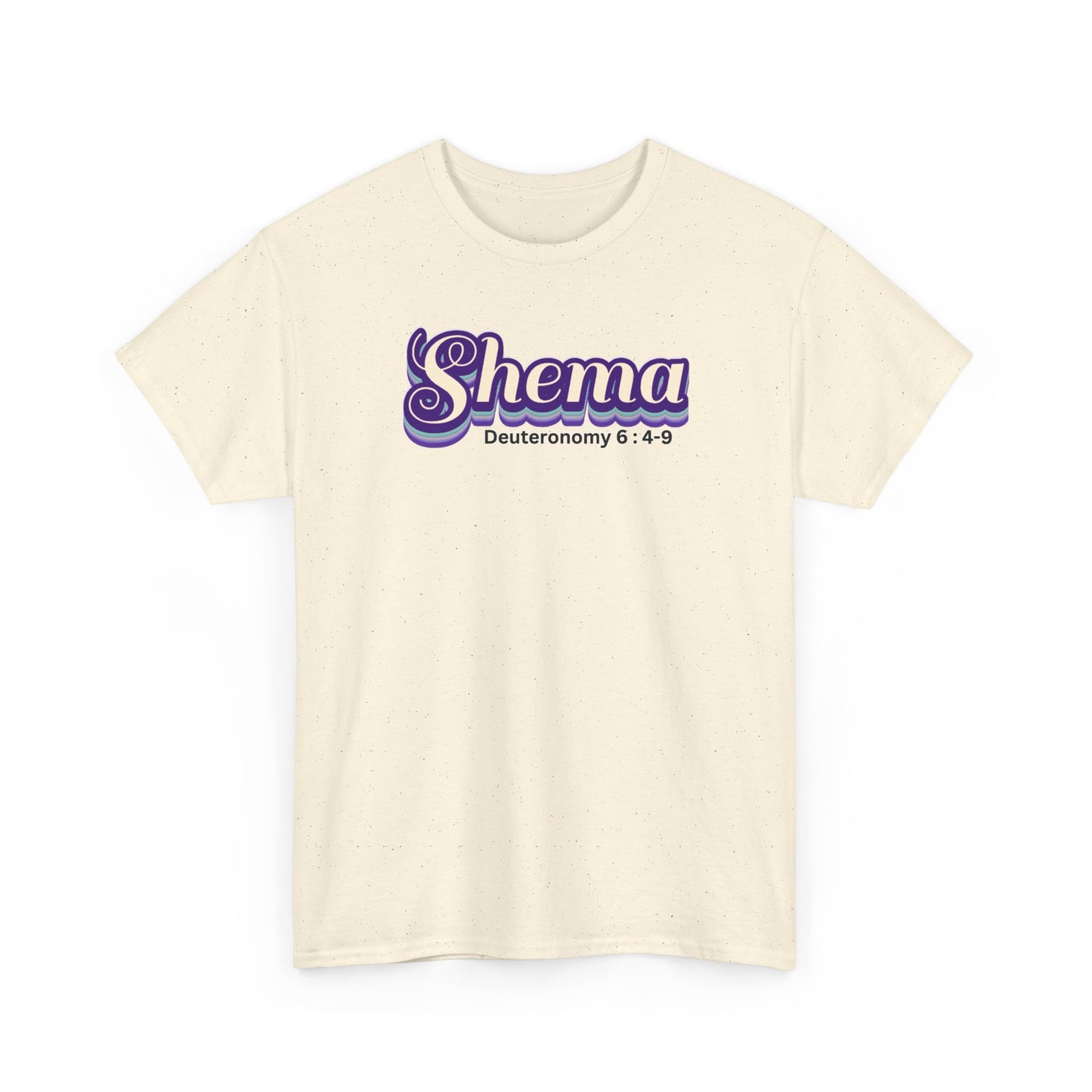 Faded Retro Shema Unisex Heavy Cotton Tee