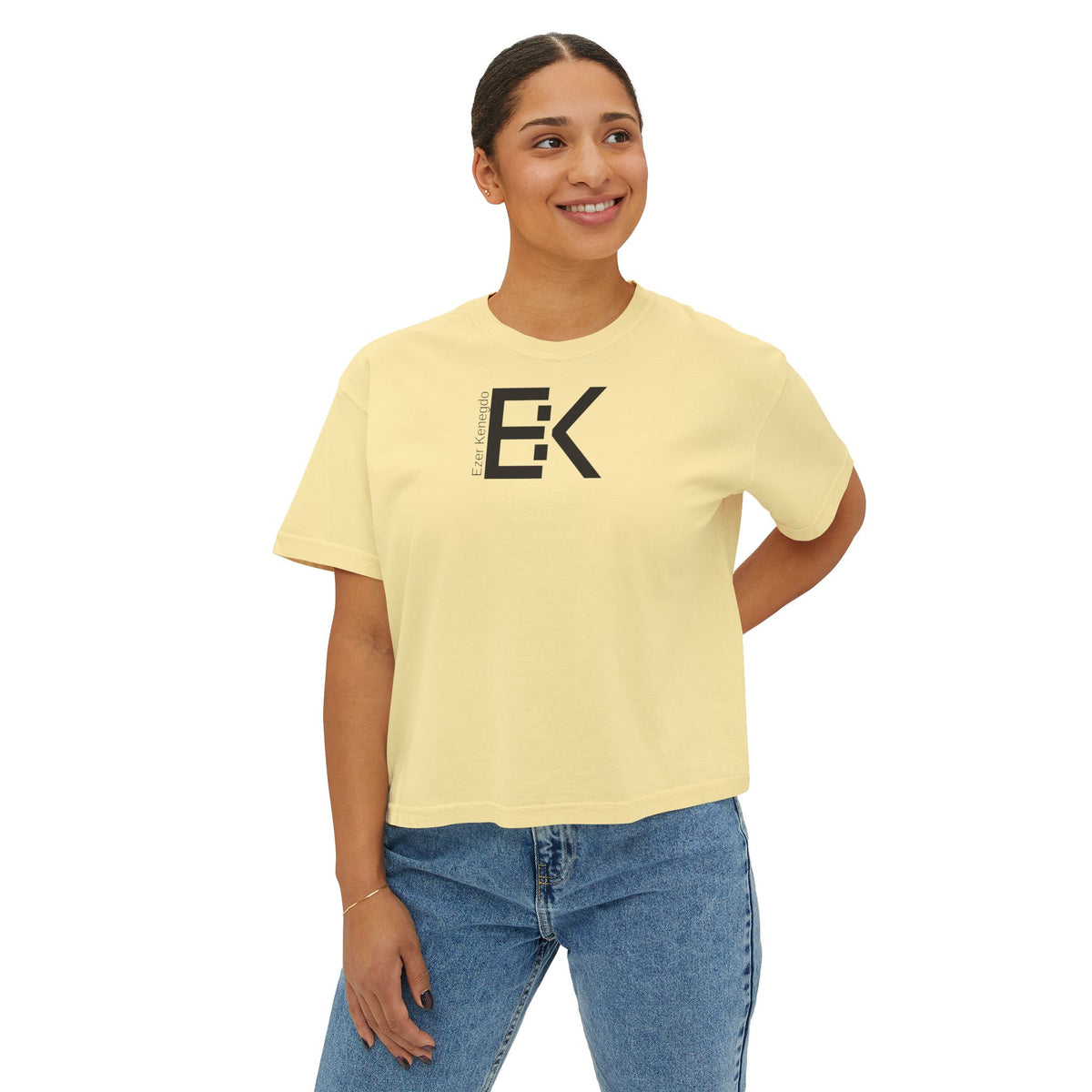 Ezer Kenegdo Boxy Cotton Tee