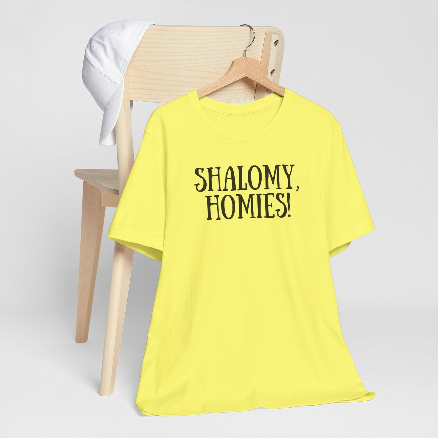 Shalomy Homies Tee - Funny Torah Obervant Greeting T-Shirt (Canada)