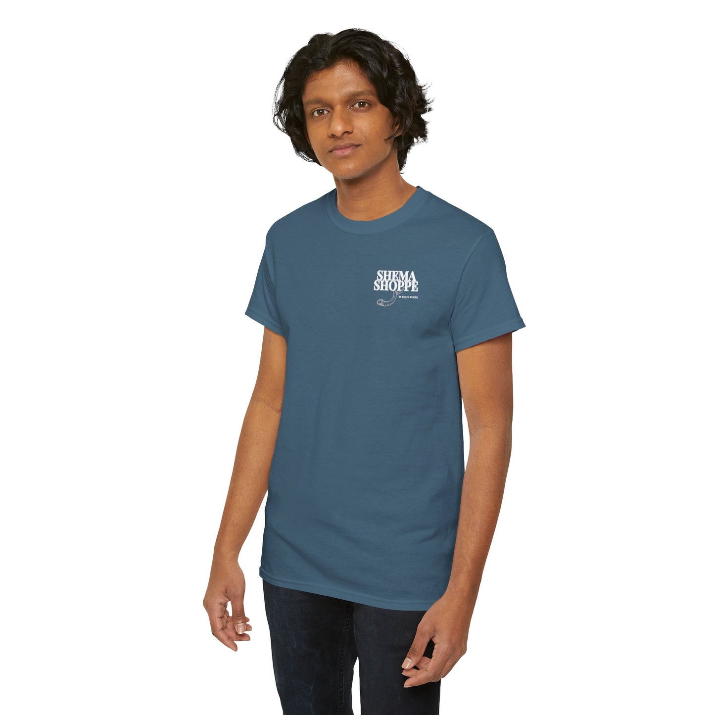 'Jael Time' Humorous Bible Story T-Shirt with Tent Peg and Hammer Design Cotton Tee