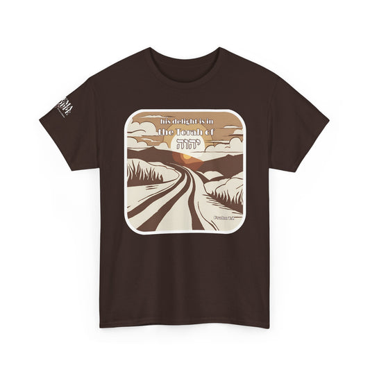 His Delight Vintage Narrow Path Shirt Psalm 1:2