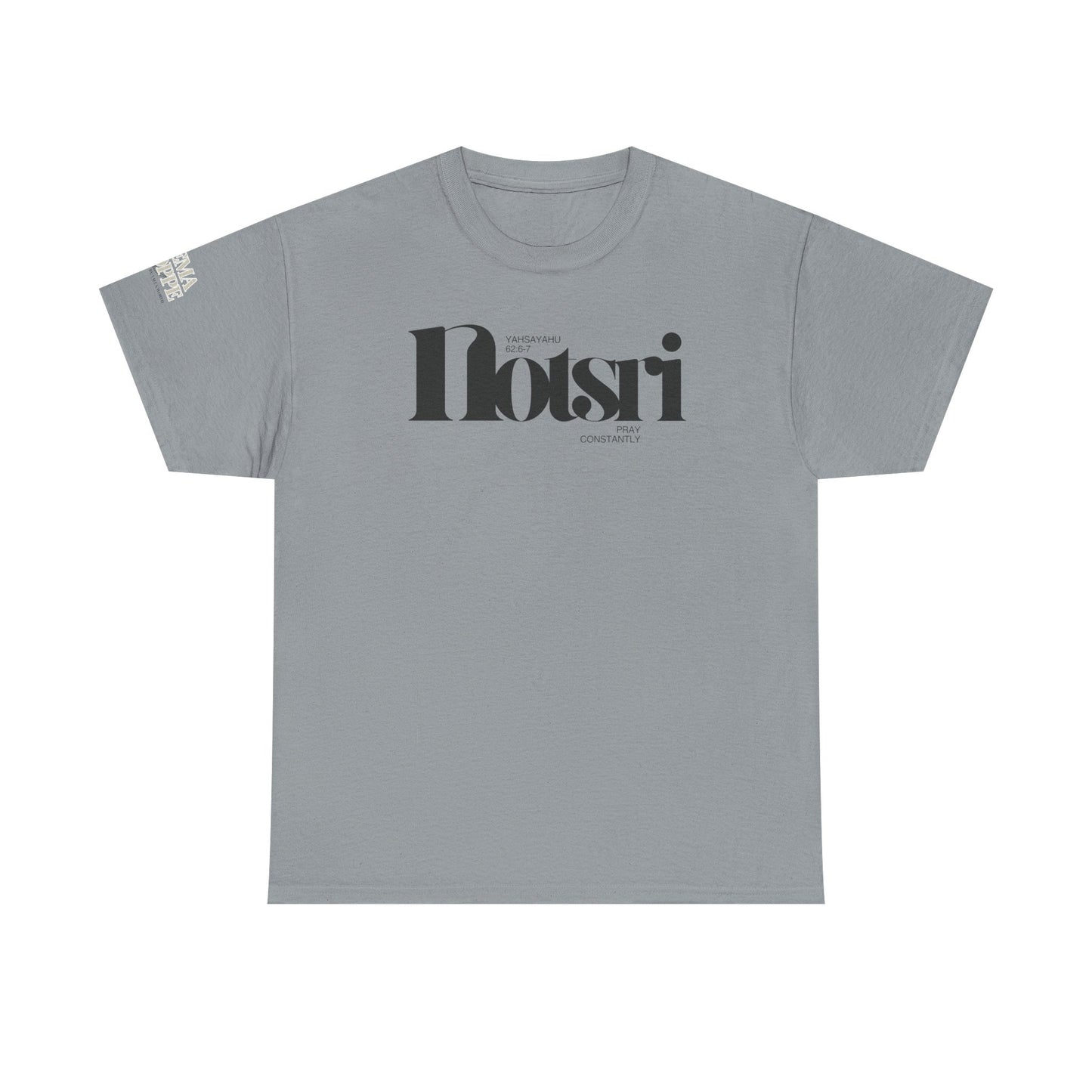Notsri Minimalist Logo Tee Watchman Shirt