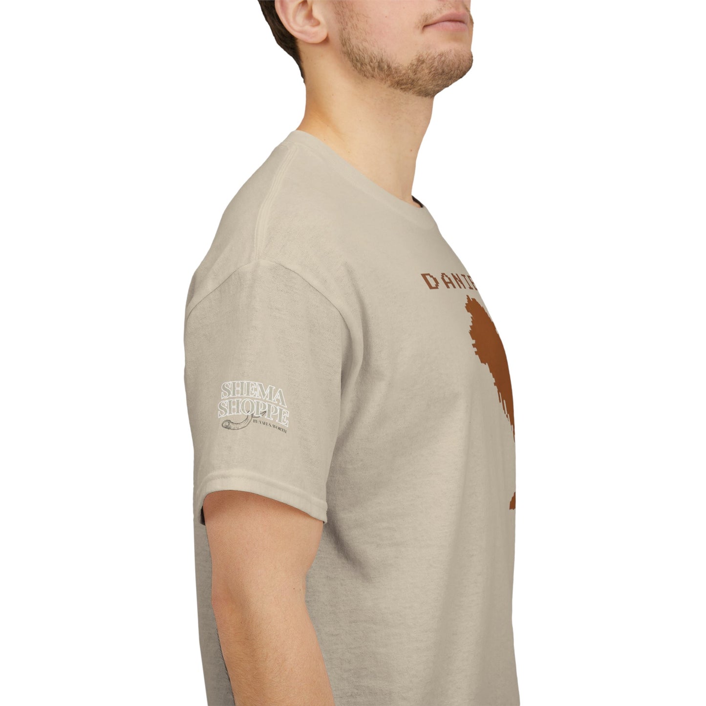 'Daniel Said Bet' Graphic Lion Tee Hebrew Hahas