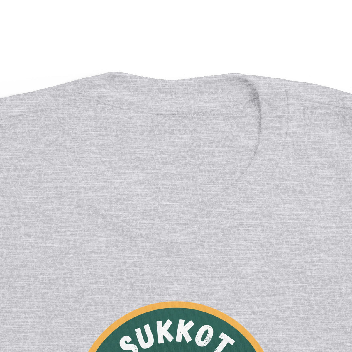 Sukkot Toddler Tee — “Dwell with Yeshua” Camping Badge (Canada)