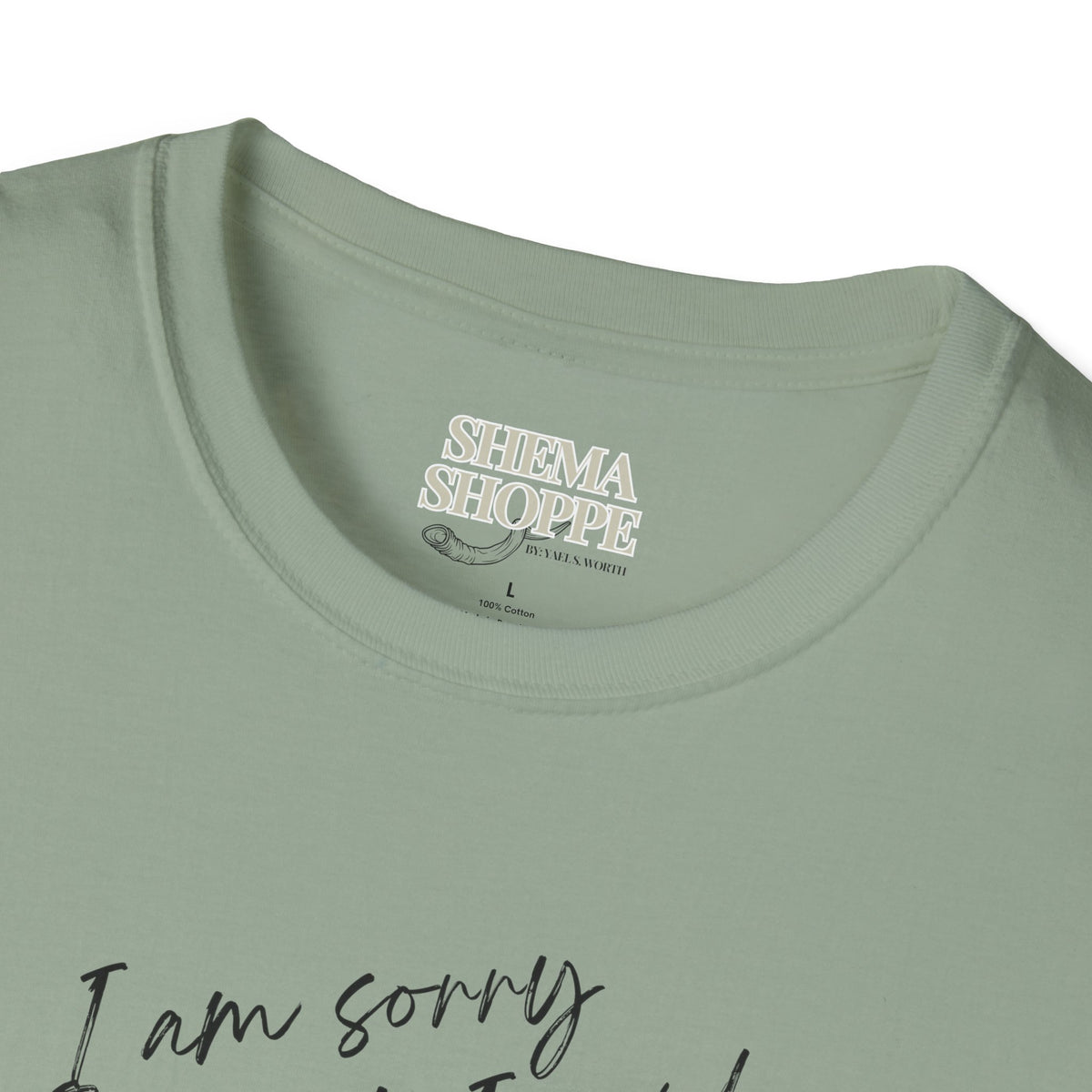 I'm sorry (Yeshua) Unisex Softstyle T-Shirt