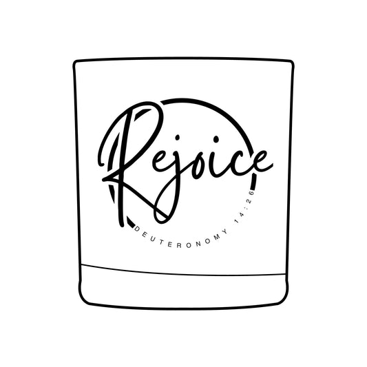 Rejoice Whiskey Glass Deuteronomy 16:24
