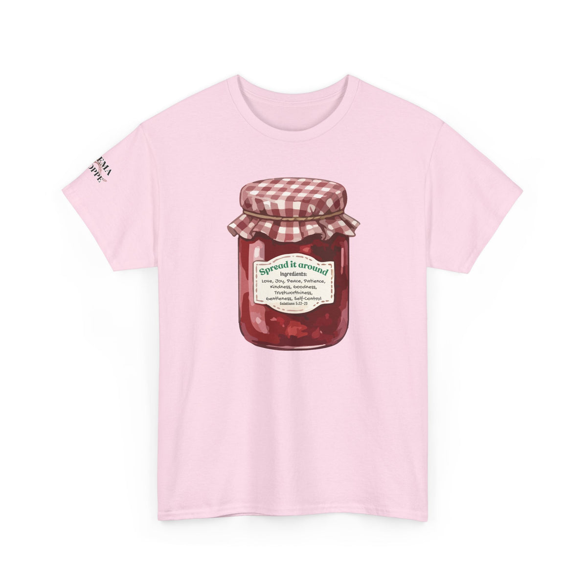 Fruit Of The Spirit Graphic Tee — Vintage Preserves "Spread it Around" T‑Shirt Galations