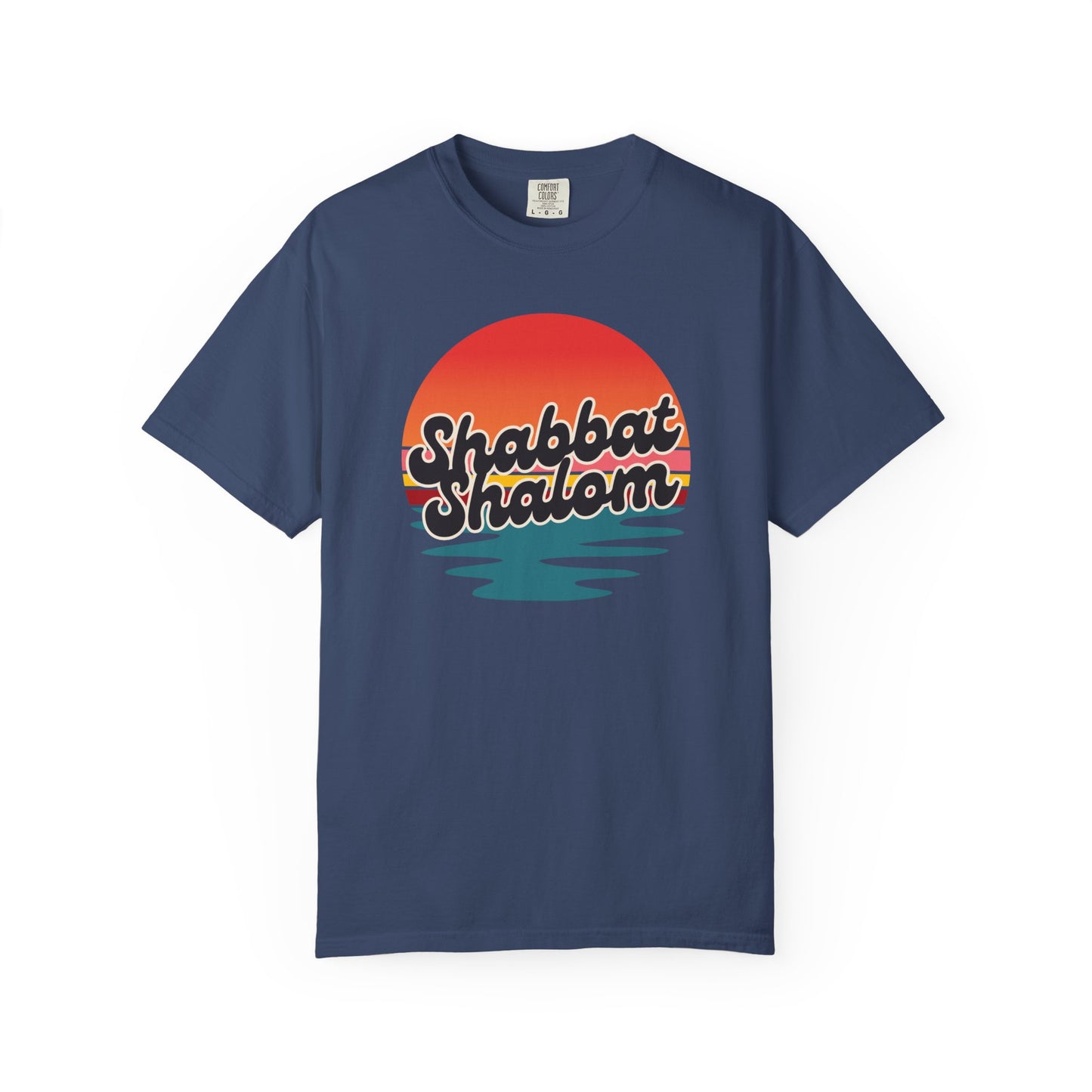Sunset Shabbat Shalom T-shirt