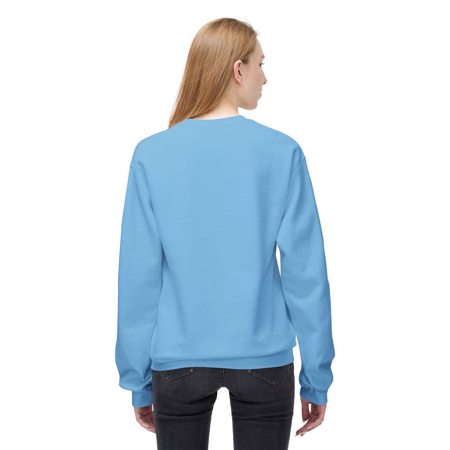 Be The Light Unisex Midweight Softstyle Fleece Crewneck Sweatshirt