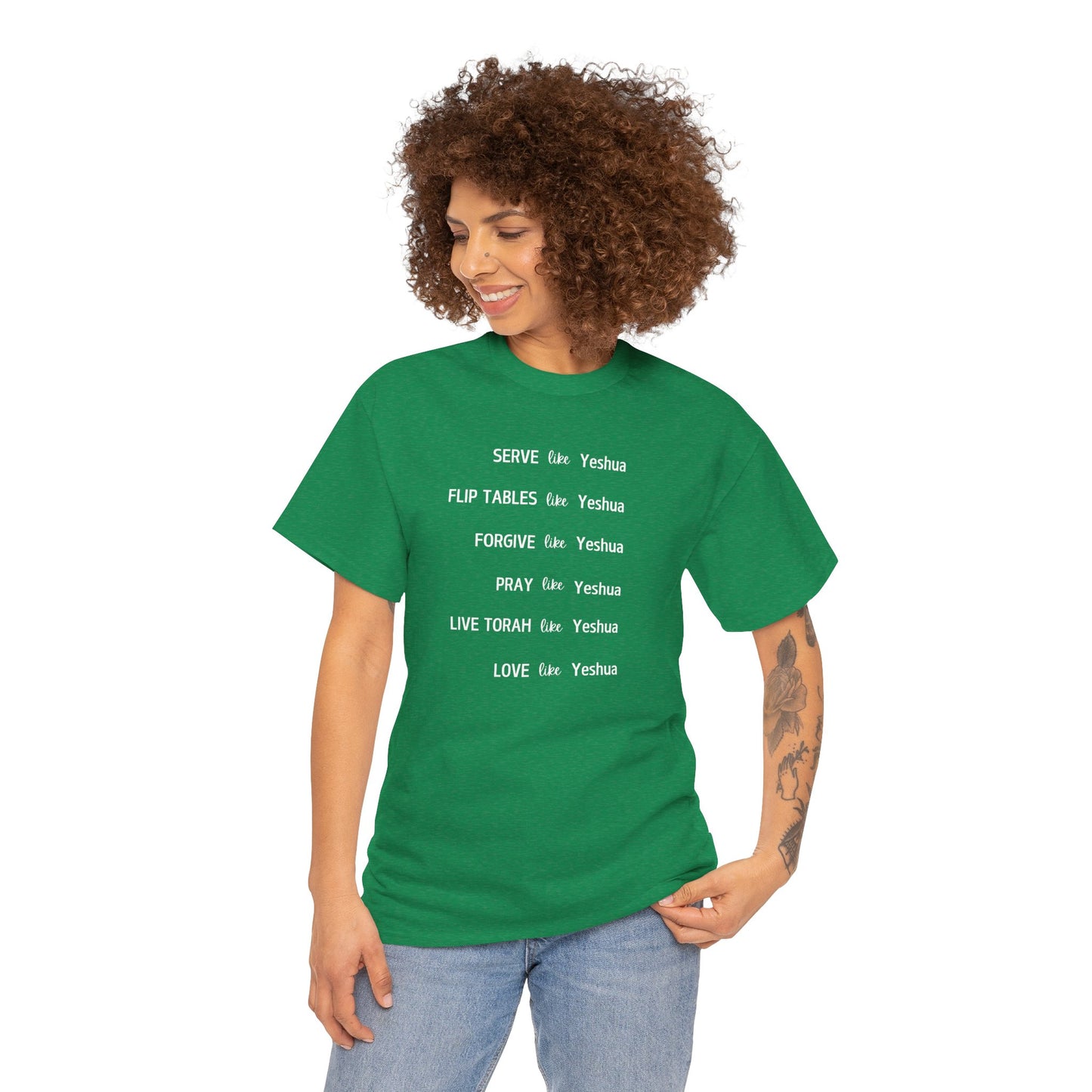 Inspired by Yeshua - Unisex Heavy Cotton Tee