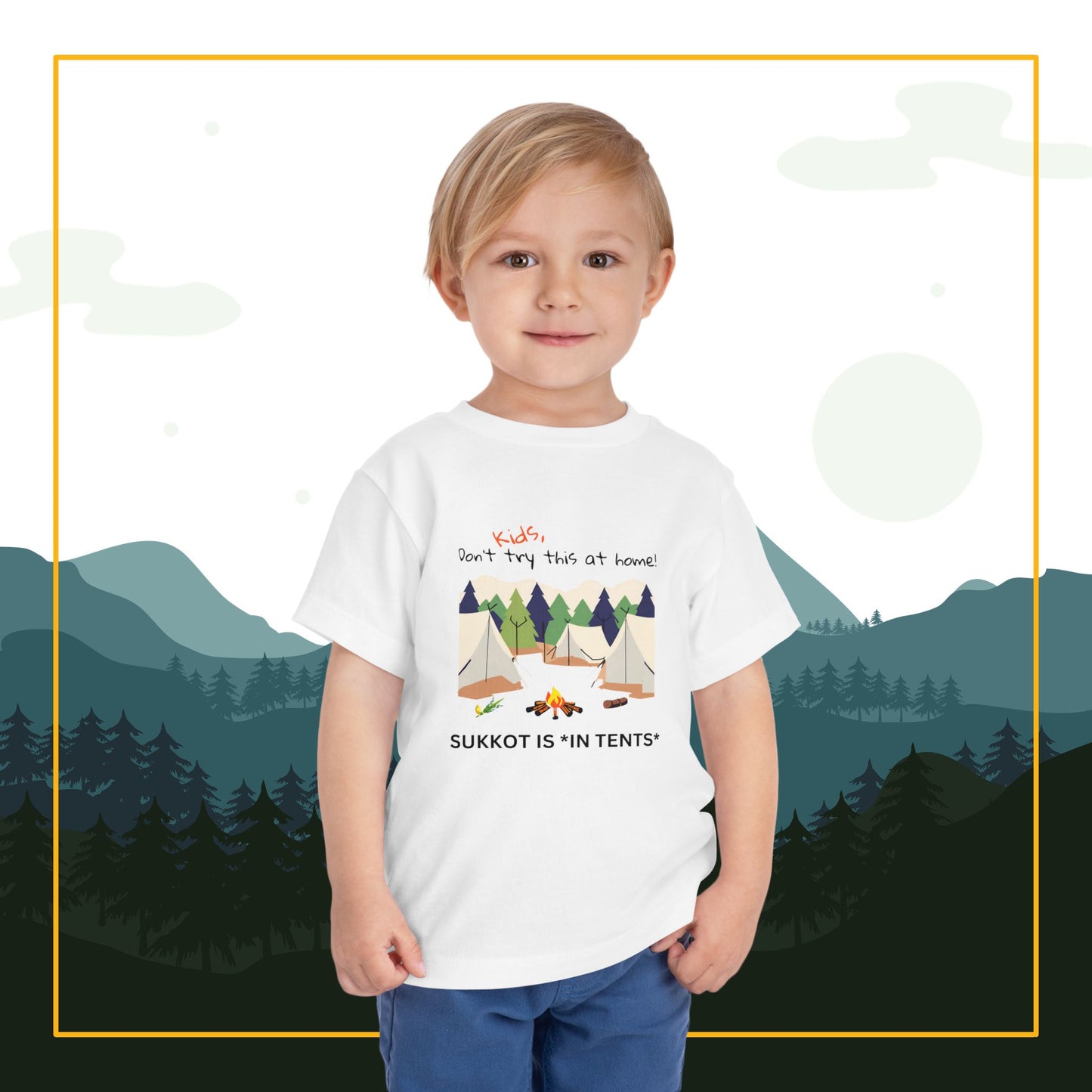 Sukkot Toddler Short Sleeve Tee