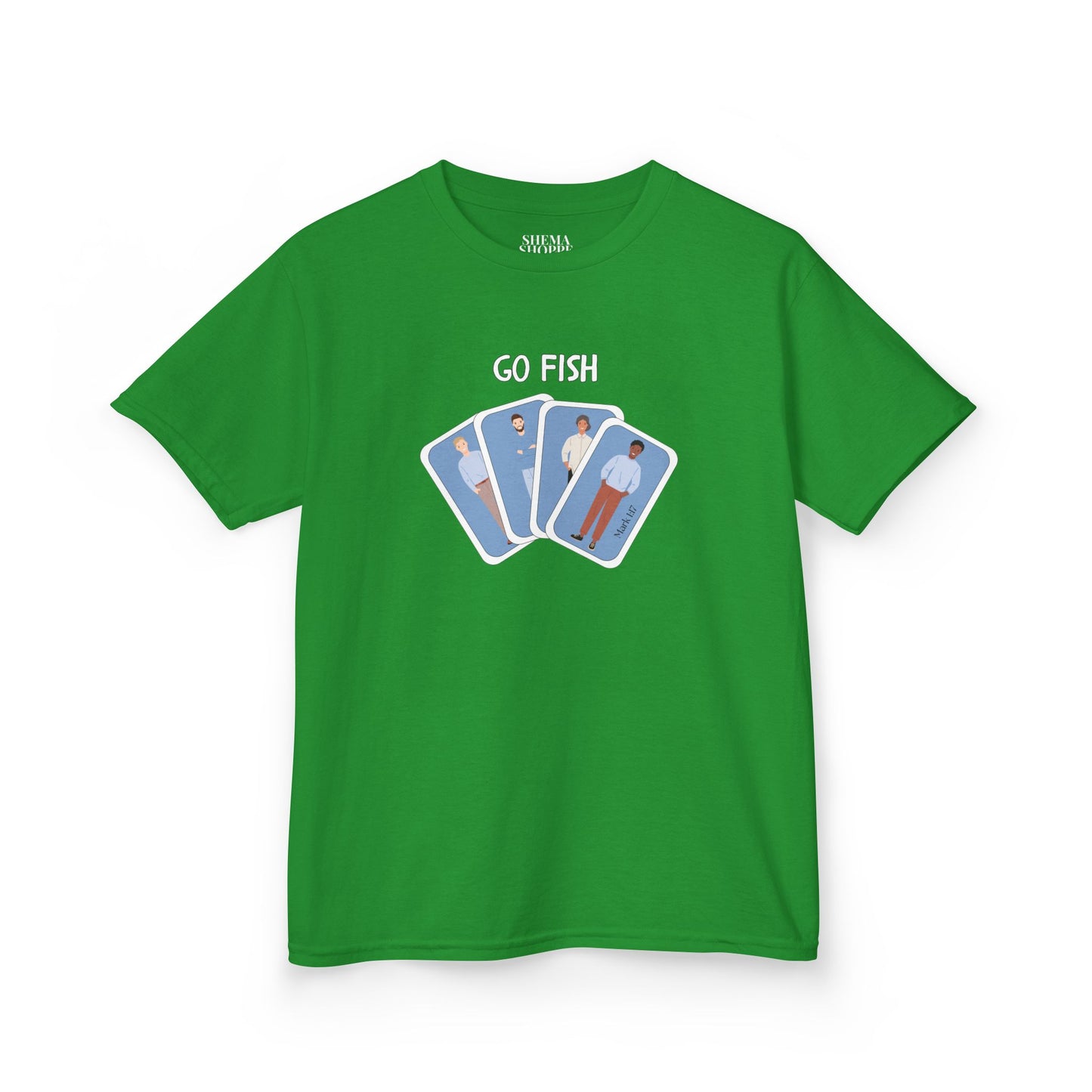 Fishers of Men Go Fish Bible Verse Kid's Cotton T-shirt