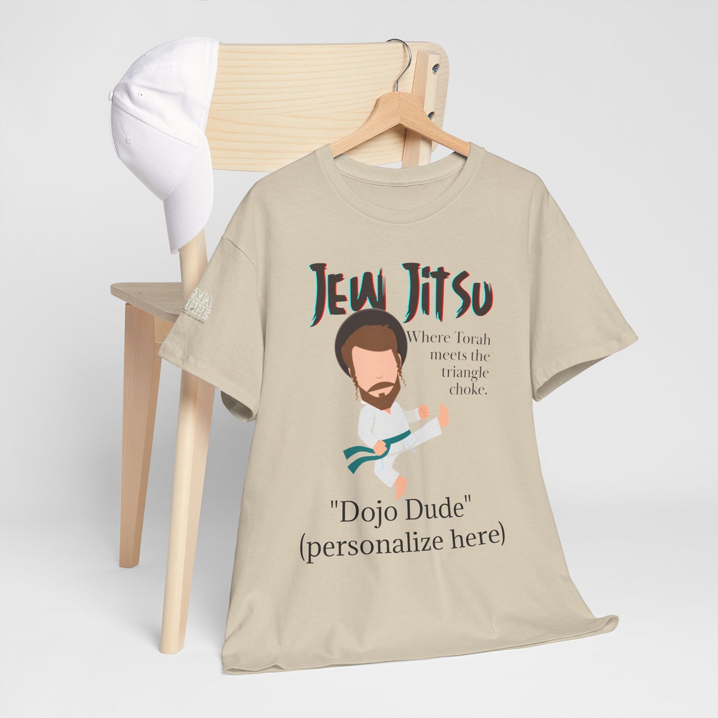 Jew Jitsu Funny Unisex Tee - Cotton Martial Arts Torah Shirt