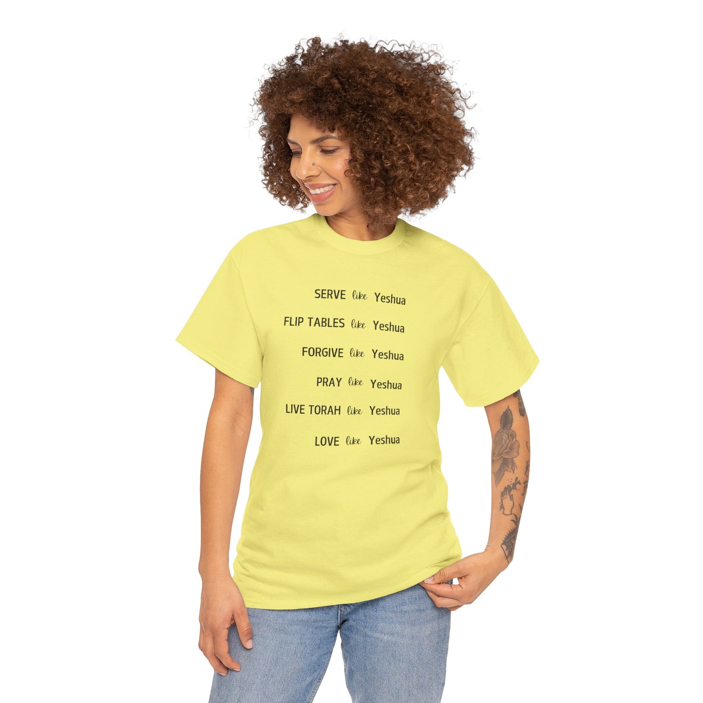 Inspired by Yeshua - Unisex Heavy Cotton Tee