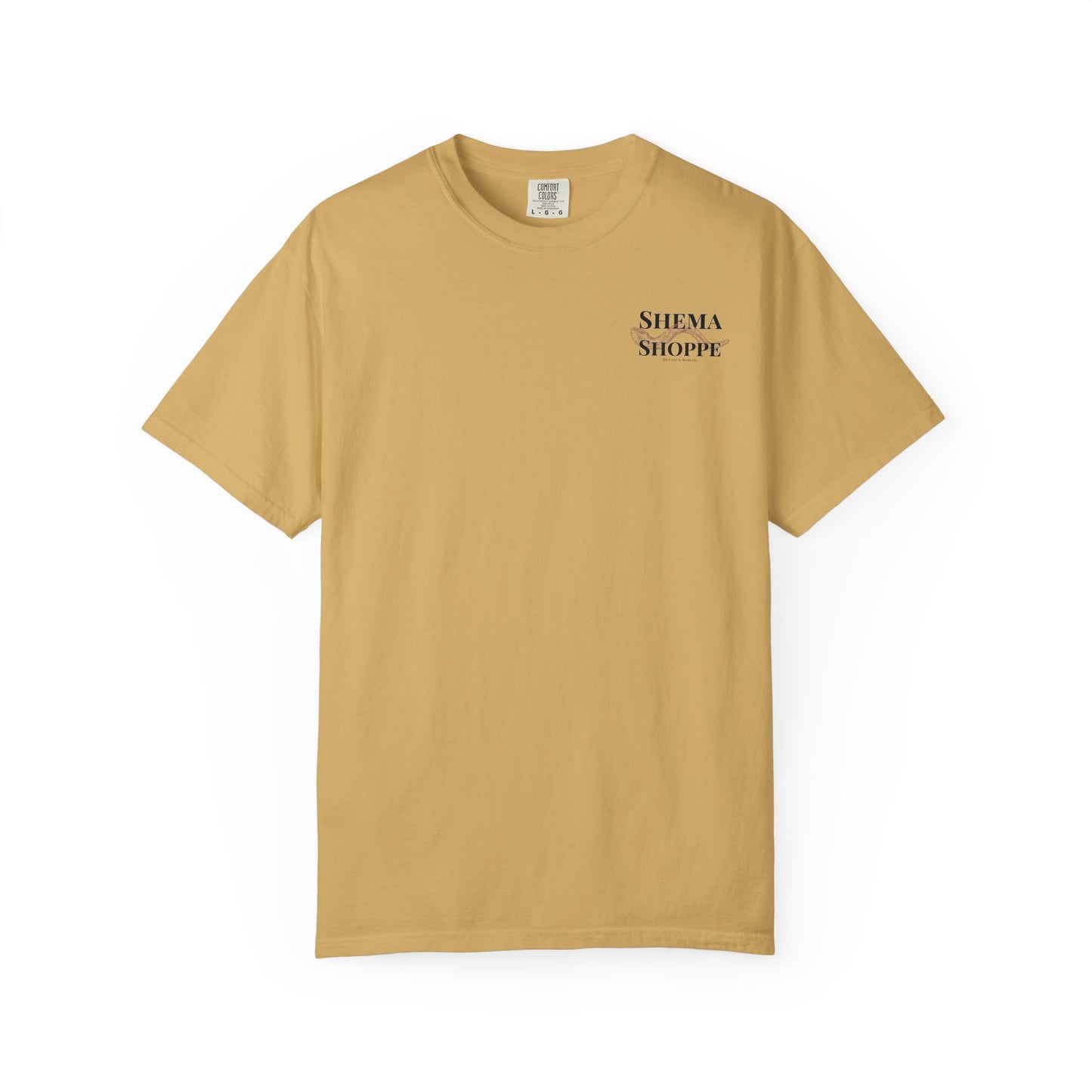 Open your Mouth Garment-Dyed T-Shirt — Rescue the Oppressed Back Print
