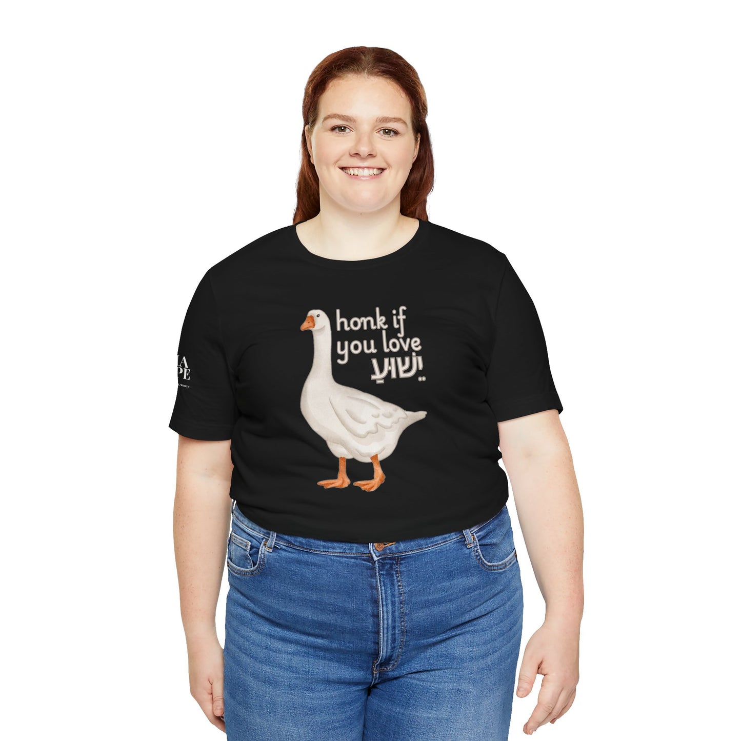 Honk if you Love Yeshua - Silly Goose Tee