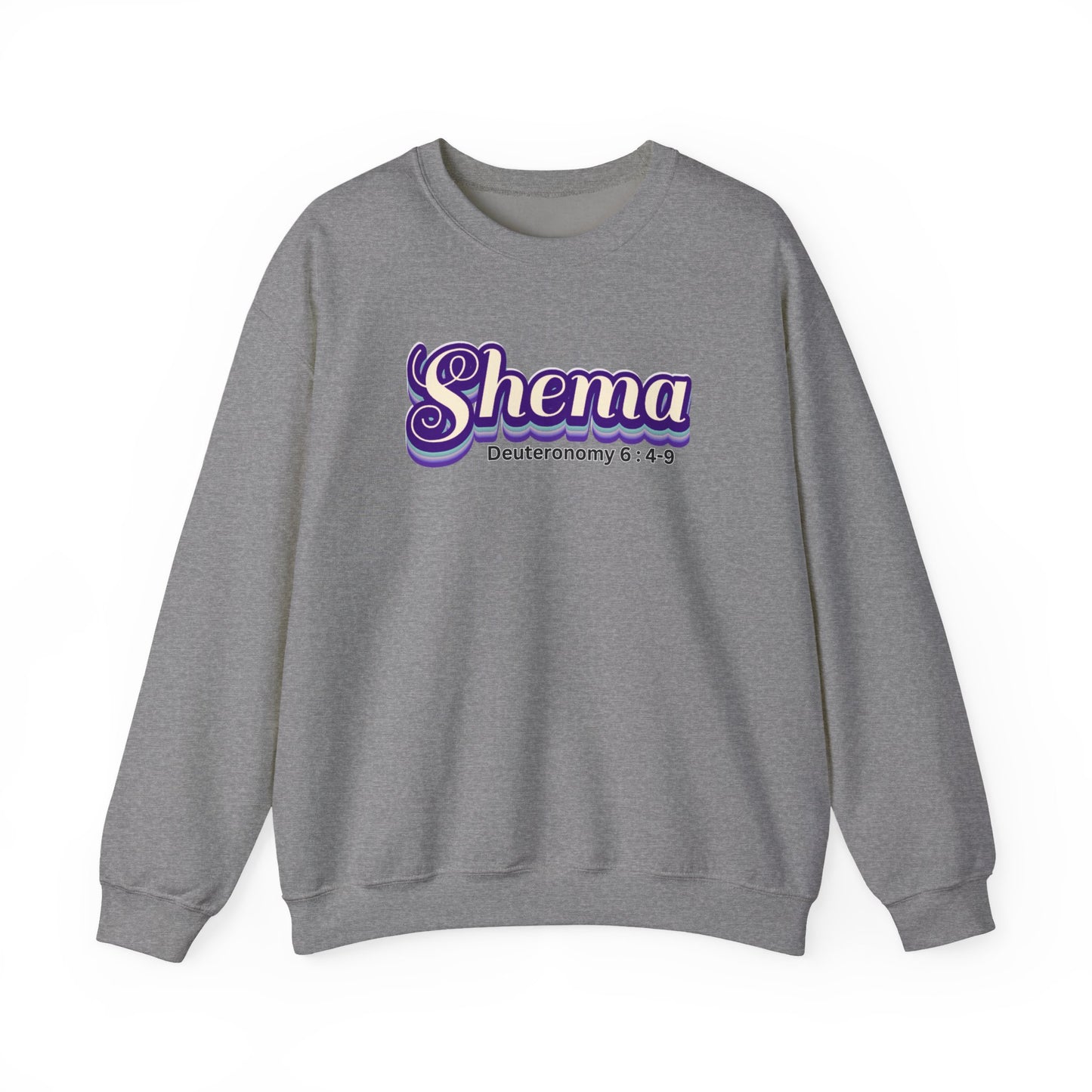 Retro Shema Unisex Heavy Blend™ Crewneck Sweatshirt