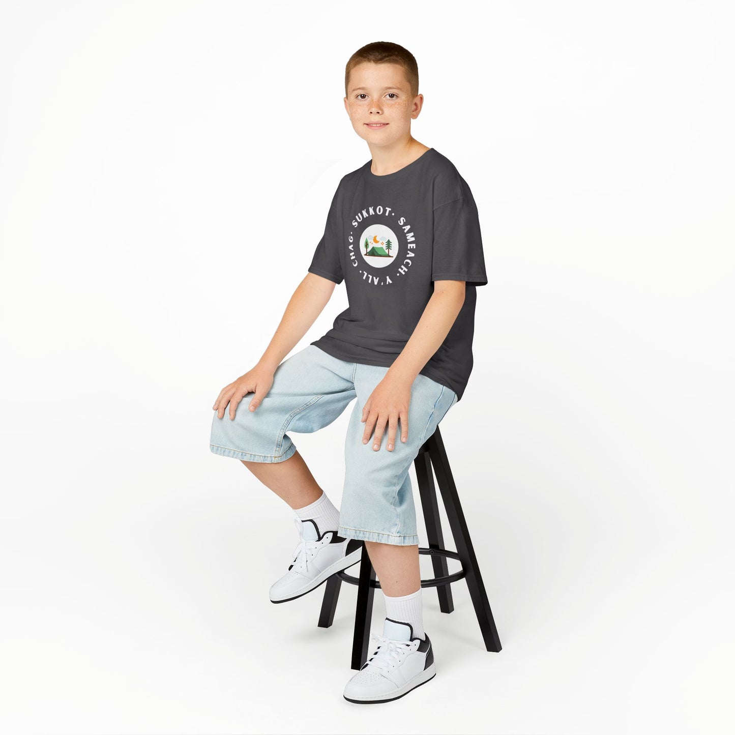 Sukkot Tabernacles Kids Heavy Cotton™ Tee