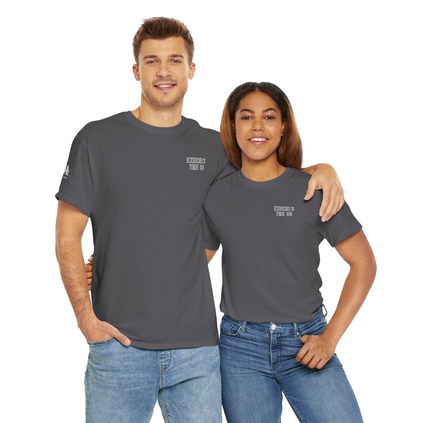 Ezekiel's Tire Company Shirt - Funny Biblical Unisex Cotton Tee