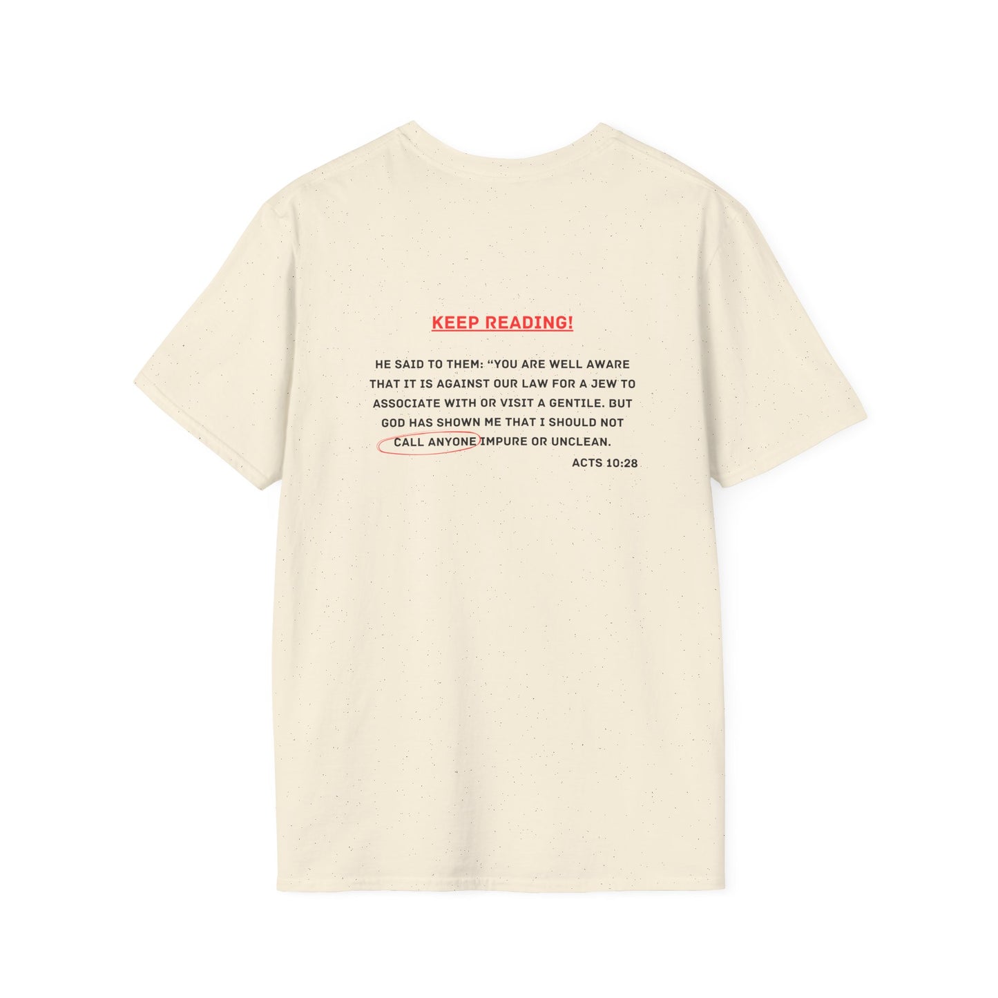 Straight Outta Context Unisex Softstyle T-Shirt