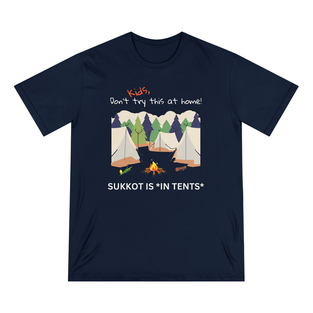 Organic Sukkot is In Tents T-shirt