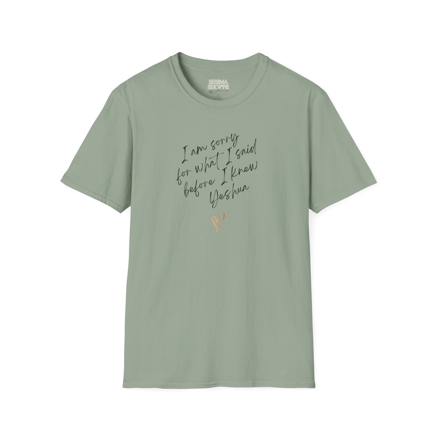 I'm sorry (Yeshua) Unisex Softstyle T-Shirt
