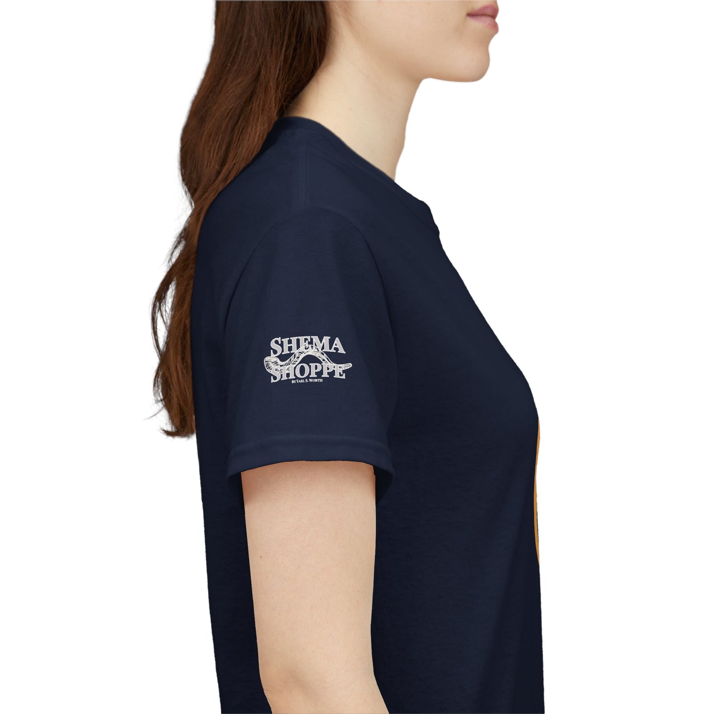 Sukkot Camping Tee — “Dwell With Yeshua” Biblical Feast T‑Shirt