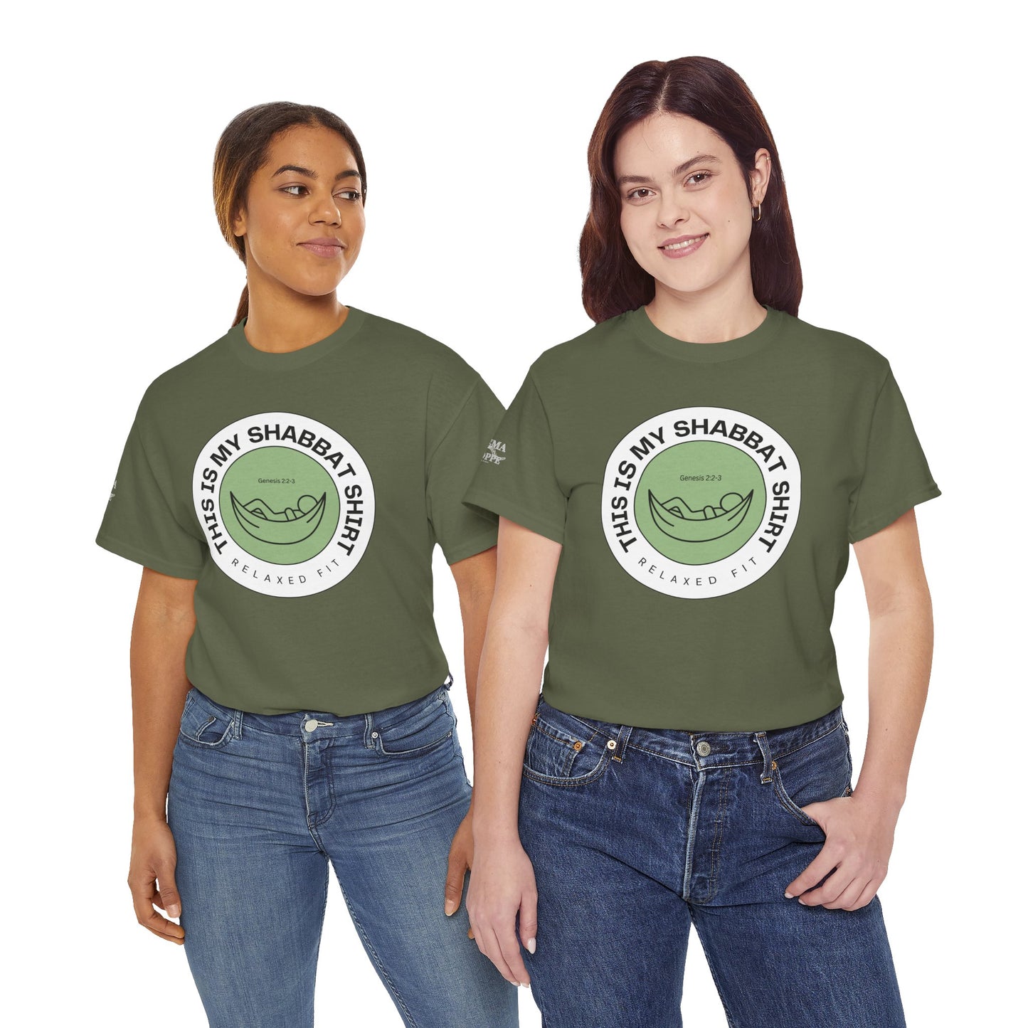 This Is My Shabbat Shirt — Chilling Out Is a Commandment Hammock Sabbath Cotton Tee
